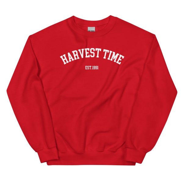 Harvest Time Est. 1991 Varsity Sweatshirt - Image 2