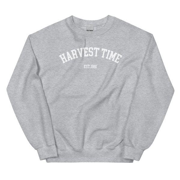 Harvest Time Est. 1991 Varsity Sweatshirt - Image 4