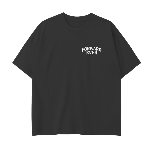 Forward Ever Female - 250 GSM Drop Shoulder Tee - Image 2