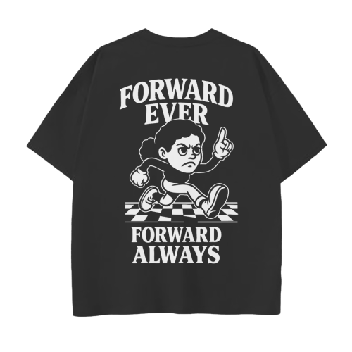 Forward Ever Female - 250 GSM Drop Shoulder Tee