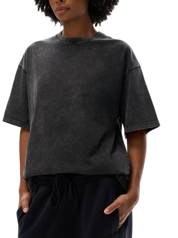 Varsity Crew 33 - Oversized Acid Wash Tee - Image 3